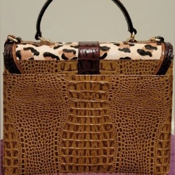 COPY - Brahmin Gabriella Capella. Textured Tan handbag - Picture 2 of 5